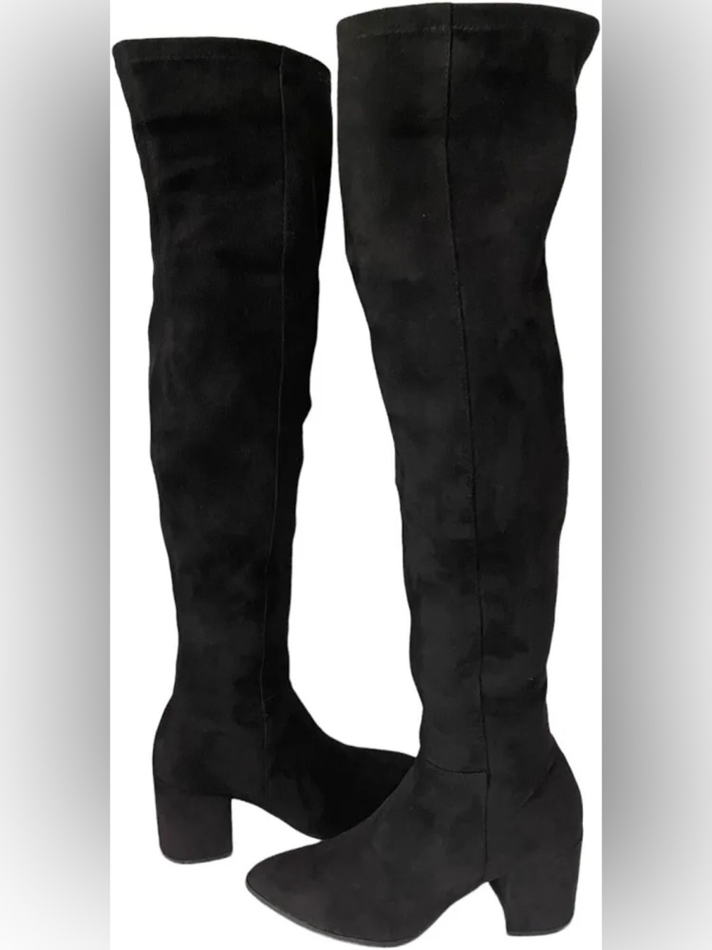 Women’s Black Over-the-Knee Jeans